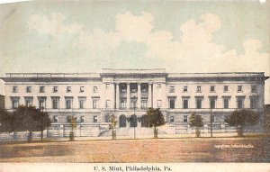 US Mint Philadelphia, Pennsylvania, USA Postal Used Unknown, Missing Stamp 