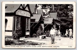 Santa Claus Land Indiana Post Office Postcard I26