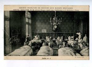 235767 WWI FRANCE RED CROSS HOSPITAL Auxiliair #34 Vintage PC