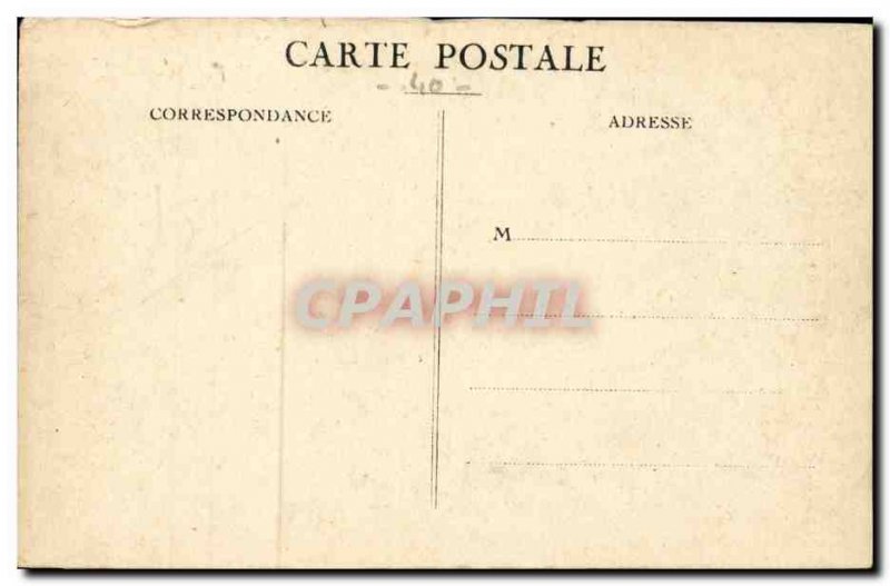 Landes Old Postcard A farm area