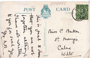 Genealogy Postcard - Family History - Baker - Calne - Wiltshire   U3763