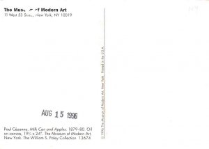 Paul Cezanne   Fruit Continental Size: Approx 4 X 6 inches (15 cm X 10.5 cm) ...