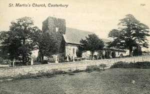 UK - England, Canterbury. St Martin's Church