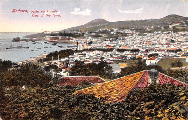 Vista da Cidade Madeira Spain Unused 