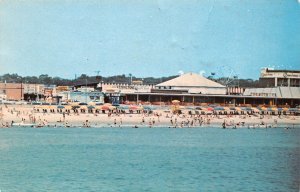 Virginia Beach Virginia Beach View, Photochrome Vintage Postcard U13483