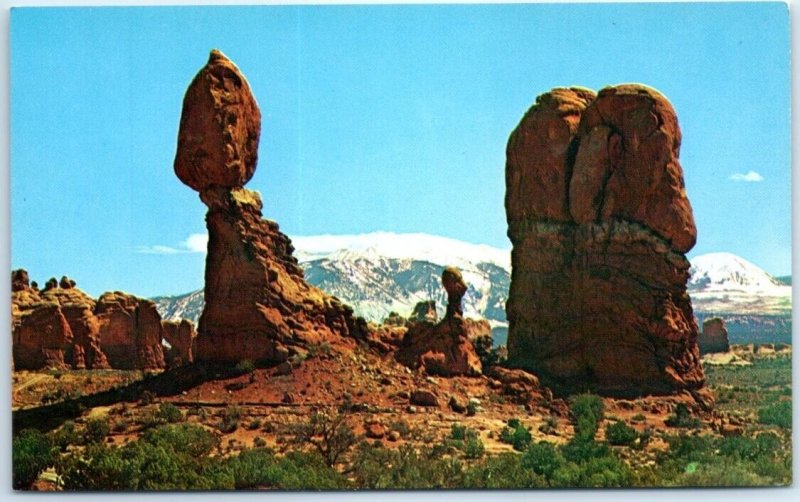 Postcard - Balanced Rock, Arches National Monument - Moab, Utah
