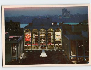 Postcard Lincoln Center At Dusk, New York City, New York