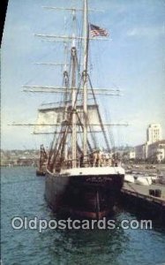 Star Of India Floating Museum, San Diego Bay, CA, CA USA Sailboat Unused 