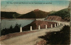 CPA AK Waldeck Schloss und Waldeck GERMANY (899956)