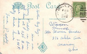 Vintage Postcard 1930'S View At Masonic Home Utica New York The Union News Pub.