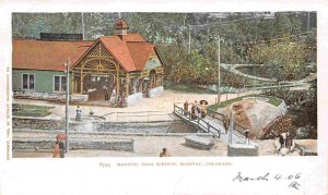 Manitou Soda Springs Manitou Colorado 1906 postcard