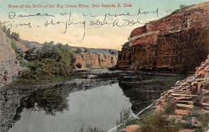 View of the Dells of the Big Sioux River  Dell Rapids SD 