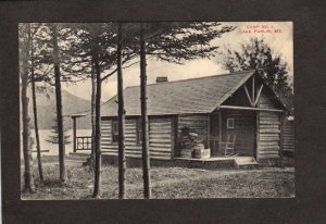 ME Camp No 4 Cabin Lake Parlin Maine near Jackman Postcard