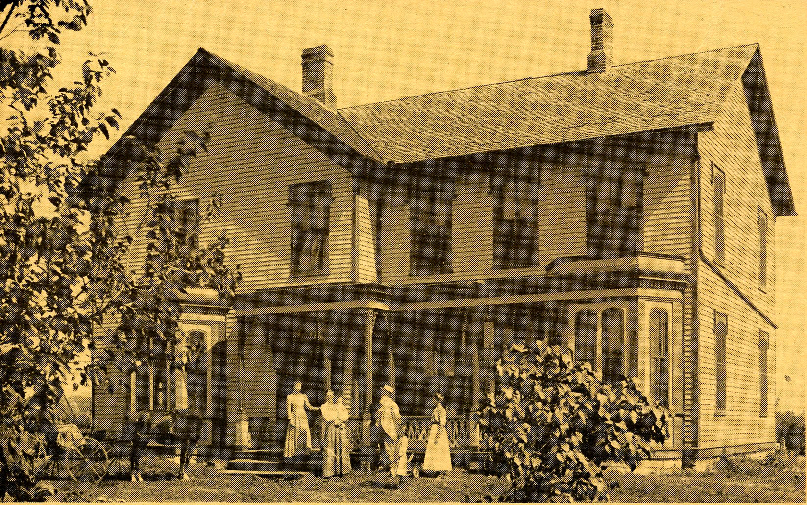 IA Lamoni. Liberty Hall, Home of Joseph Smith III United States