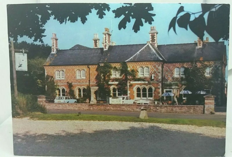 Vintage Postcard The Savernake Forest Hotel Burbage Wiltshire Posted 1980