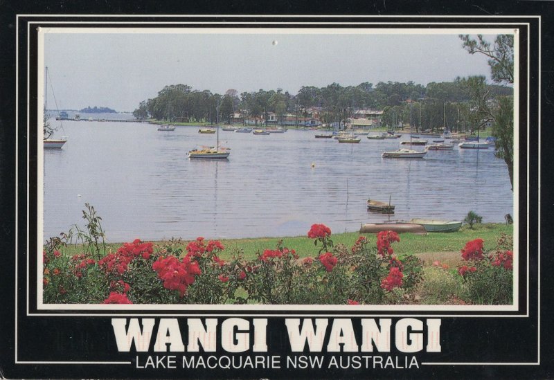 Wangi Wangi Lake Macquarie NSW Australia Postcard