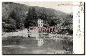 Old Postcard Badenweiler Bergmannsruhe