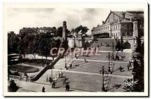 Old Postcard Marseille L & # 39Escalier Monumental de la Gare