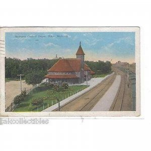 Michigan Central Depot-Niles,Michigan 1922
