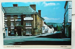 The Royal Oak Hotel Severn Street Welshpool Powys Wales Vintage Postcard