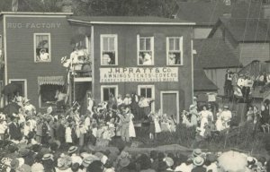 Savanna, Illinois-Woman High Diver-GAR Soldiers Reunion 1912 RPPC Photo Postcard