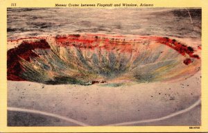 Arizona Meteor Crater Between Flagstaff and Winslow Curteich