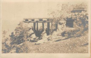 RPPC HERMIT'S REST Grand Canyon, Arizona ca 1920s Vintage Fred Harvey Postcard