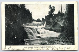 1907 East Creek Falls St. Johnsville New York Scenic Attraction Posted Postcard