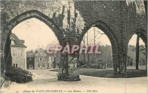 Old Postcard 43 worth of cernay abbey ruins