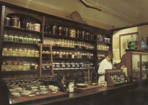 Hitchin Hertfordshire Victorian Chemist Postcard