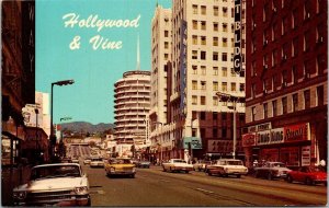 California Hollywood View Of Hollywood and Vine