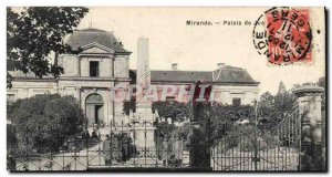 Old Postcard Courthouse Mirande