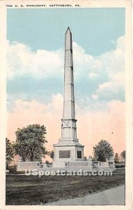 US Monument - Gettysburg, Pennsylvania PA  