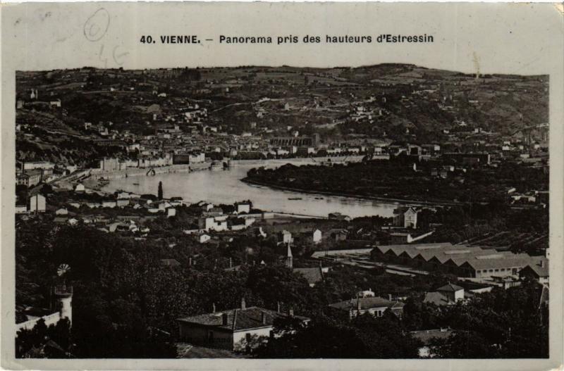 CPA VIENNE - Panorama pris des hauteurs d'Estressin (489706)