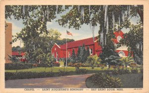 Bay Saint Louis Mississippi St. Augustine's Seminary, Chapel, Vintage PC U20388