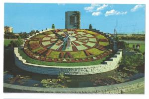 Canada Ontario Hydro's Floral Clock Niagara Falls Postcard