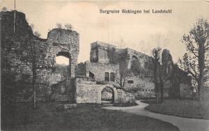 BF36522 burgruine sickingen bei landstuhl germany