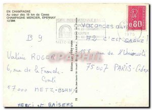 Postcard Modern Epernay Champagne Mervier