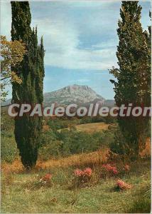 Modern Postcard La Cite Roy Rene Aix en Provence Sainte Victoire Mountain