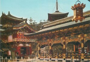 Postcard Japan Kyoto Kosanji main temple and corridor 