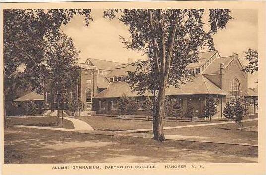 New Hampshire Hanover Dartmouth College Alumni Gymnasium Albertype