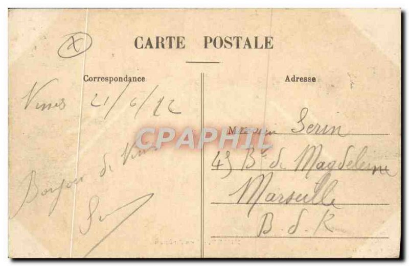 Old Postcard Nimes Les Arenes