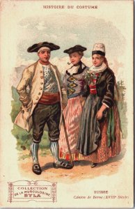 Histoire Du Costume Suisse Collection De La Musculosine Byla Advertising C092