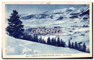 The Winter in Vilard de Lans - Generale view - Old Postcard