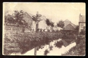 dc300 - UNDERCLIFF PICKERING England 1906 Canal. Ipswich Squared Circle