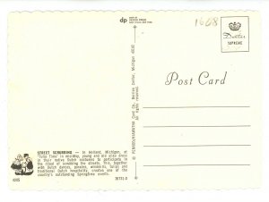 MI - Holland. Street Scrubbing at Tulip Time