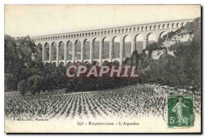 Postcard Old Roquefavour Aqueduct
