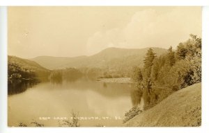 VT - Plymouth. Echo Lake     RPPC