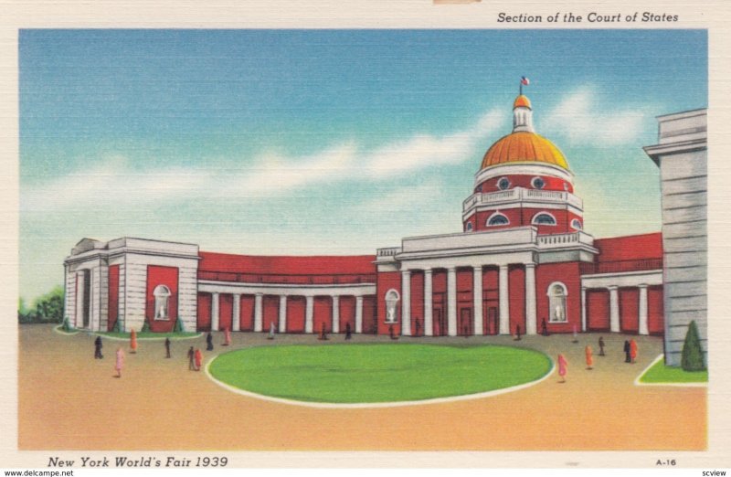 New York World's Fair , 1939-1940 ; Section of the Court of States