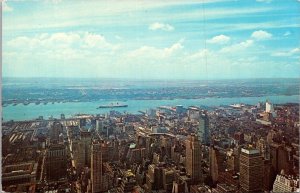 New York Skyline Looking Towards New Jersey